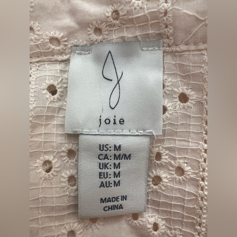 Joie Ivory Lace Blouse - Picture 3 of 8